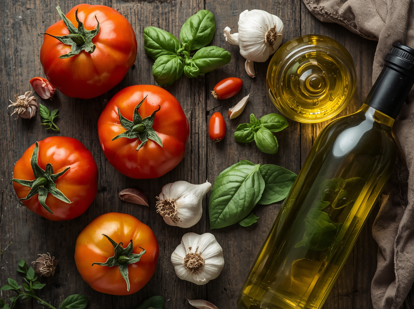 Fresh Italian ingredients
